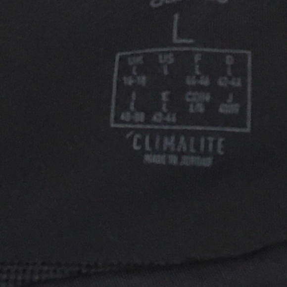 Adidas iconic 3-STRIPES 7/8 Climalite Tights Size L - Picture 3 of 11